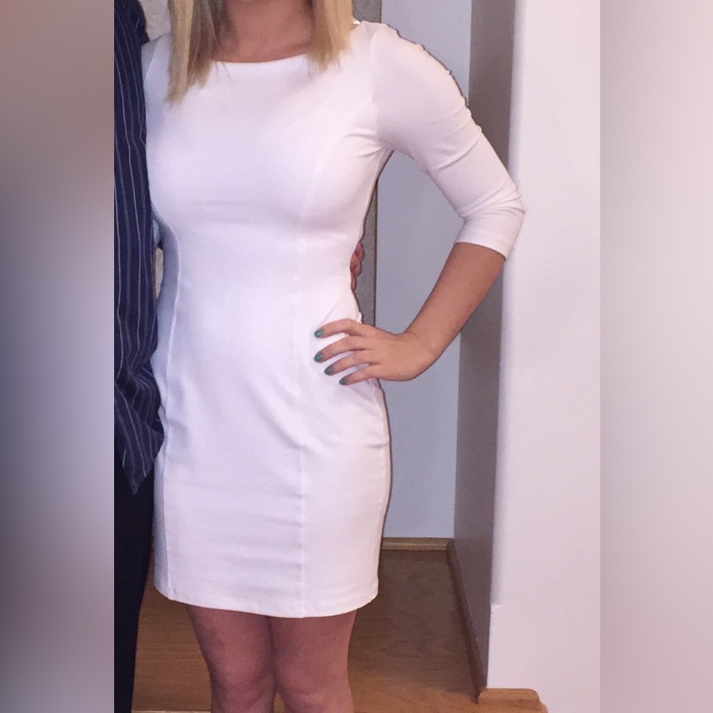 White bebe Dress